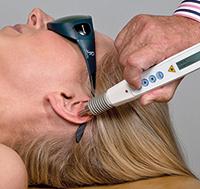 Laser interacts with the respiratory chain Laser ear acupuncture